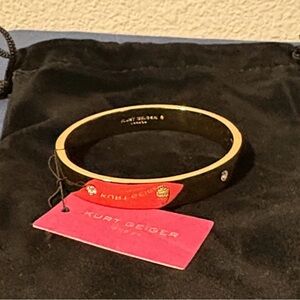 Kurt Geiger NWT Gold & Rhinestone Bangle
